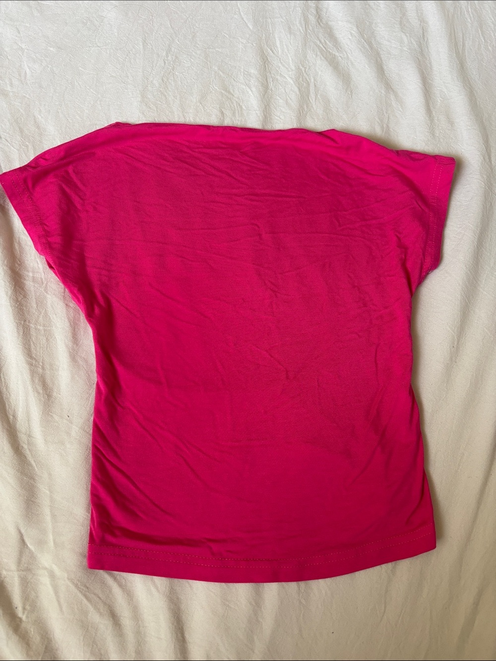 Women's Bright Pink Short Sleeve Tee